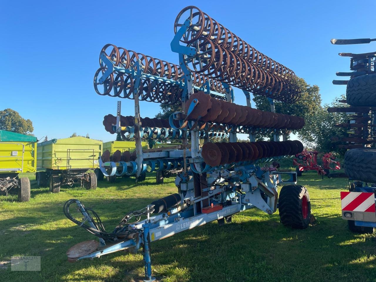 Kurzscheibenegge от тип Lemken Heliodor Gigant 10/1000, Gebrauchtmaschine в Pragsdorf (Снимка 8)