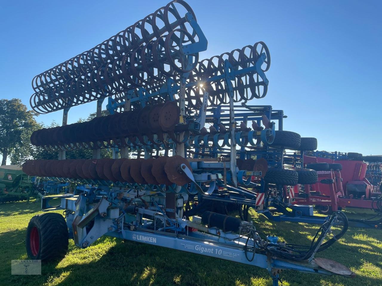 Kurzscheibenegge от тип Lemken Heliodor Gigant 10/1000, Gebrauchtmaschine в Pragsdorf (Снимка 9)