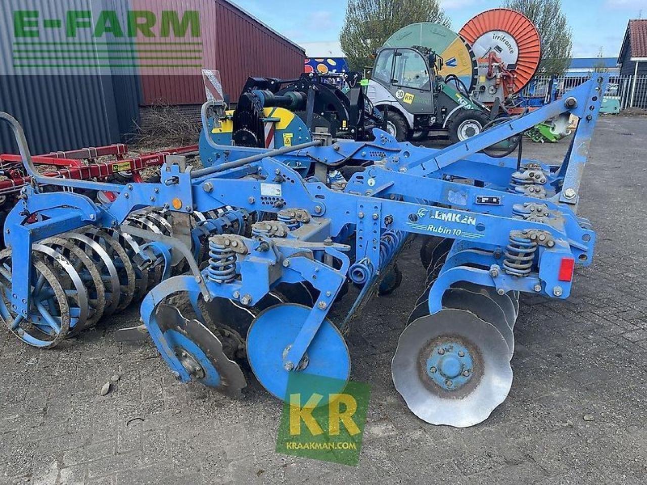 Kurzscheibenegge del tipo Lemken rubin 10 #26564, Gebrauchtmaschine In STEENBERGEN (Immagine 1)