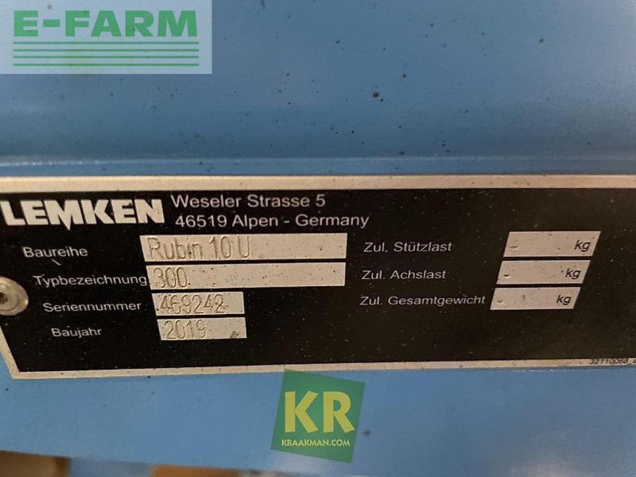 Kurzscheibenegge del tipo Lemken rubin 10 #26564, Gebrauchtmaschine In STEENBERGEN (Immagine 4)