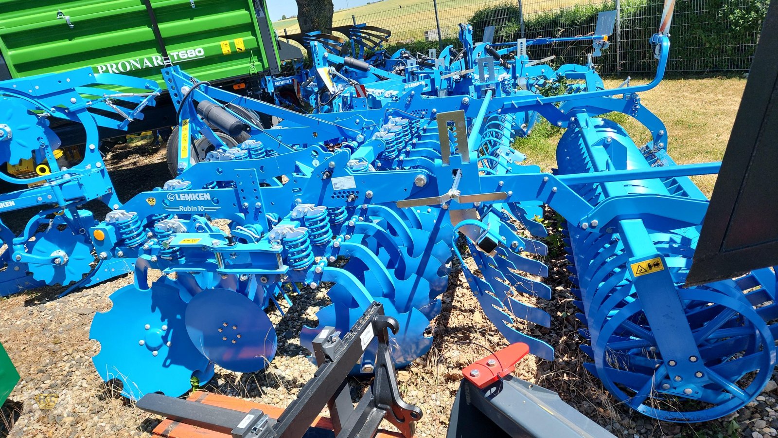 Kurzscheibenegge Türe ait Lemken Rubin 10/300, Neumaschine içinde Willanzheim (resim 2)