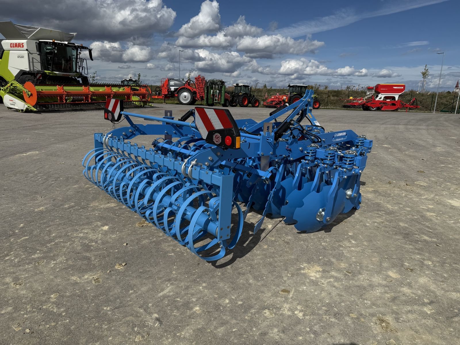 Kurzscheibenegge Türe ait Lemken Rubin 10/300, Vorführmaschine içinde Grund (resim 16)