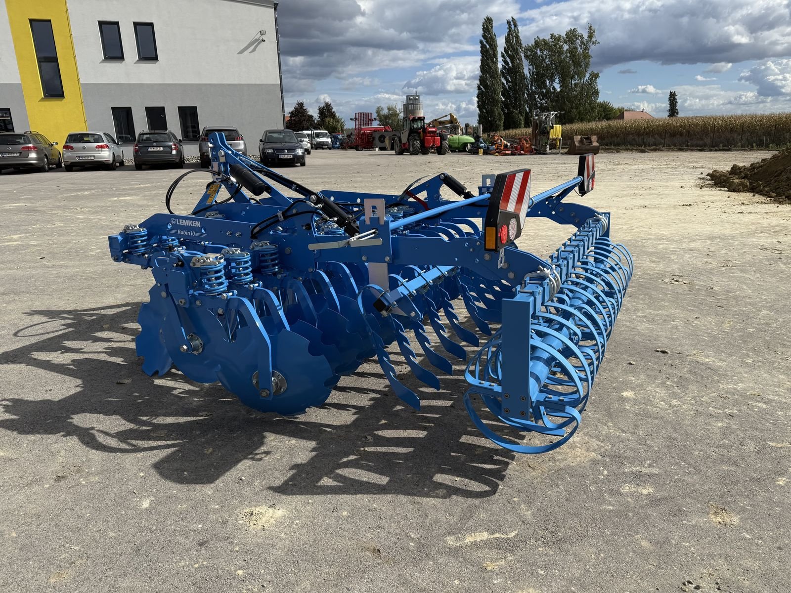 Kurzscheibenegge Türe ait Lemken Rubin 10/300, Vorführmaschine içinde Grund (resim 12)