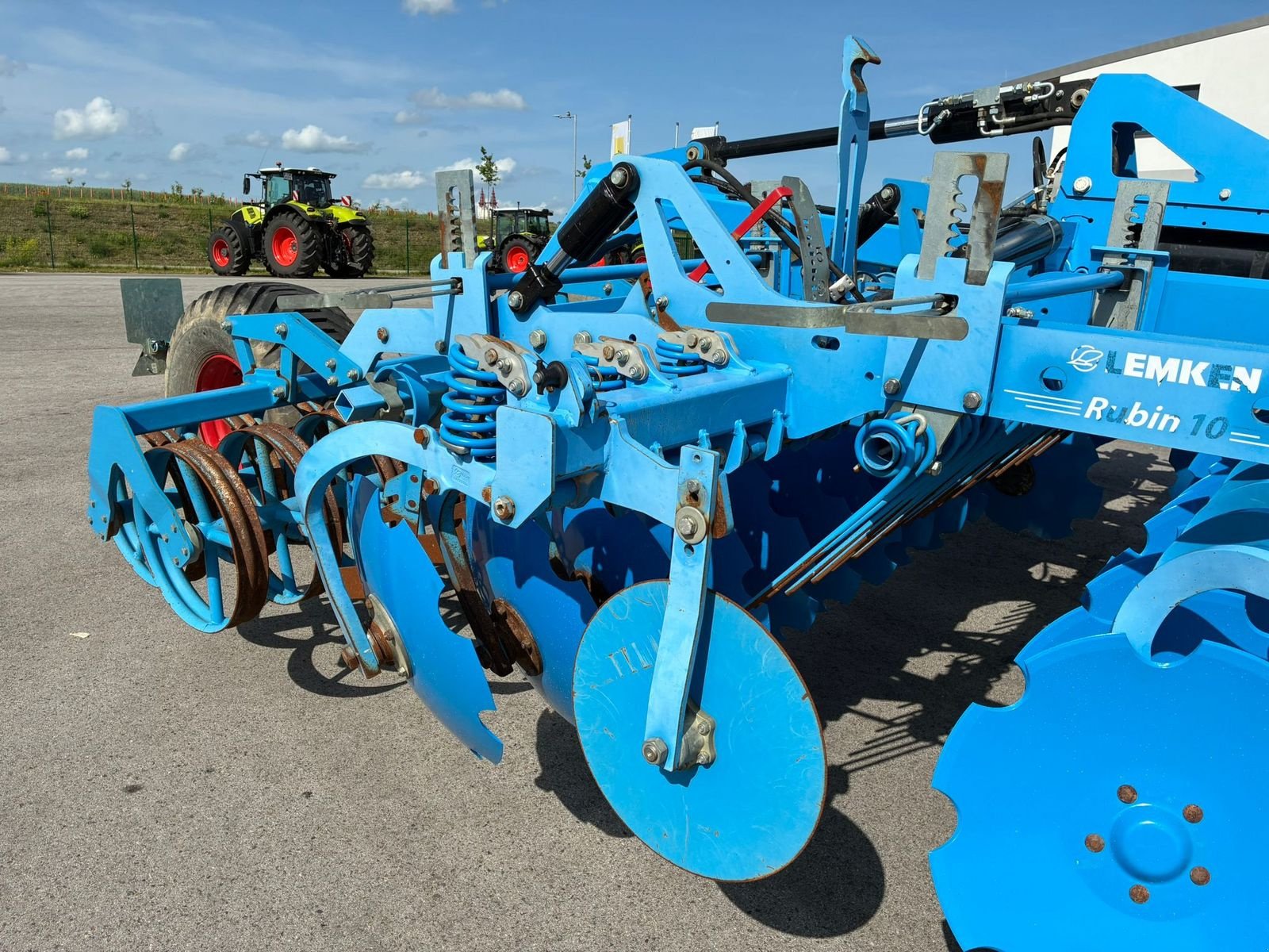 Kurzscheibenegge des Typs Lemken Rubin 10 500 KUA, Vorführmaschine in Grund (Bild 7)