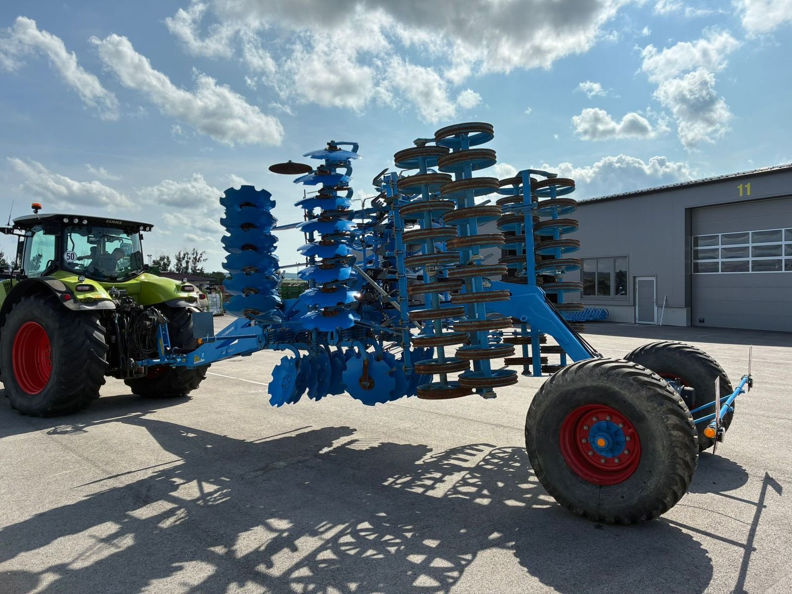 Kurzscheibenegge des Typs Lemken Rubin 10 500 KUA, Vorführmaschine in Grund (Bild 14)