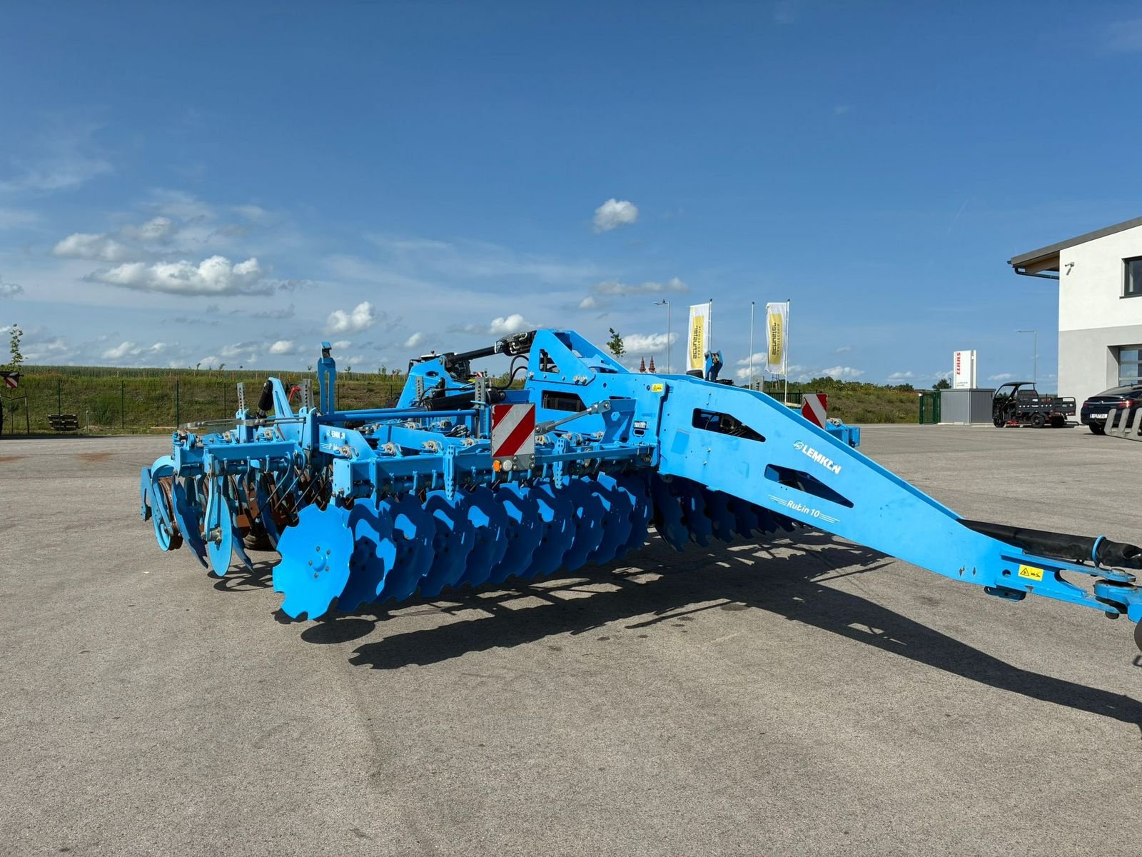 Kurzscheibenegge des Typs Lemken Rubin 10 500 KUA, Vorführmaschine in Grund (Bild 11)