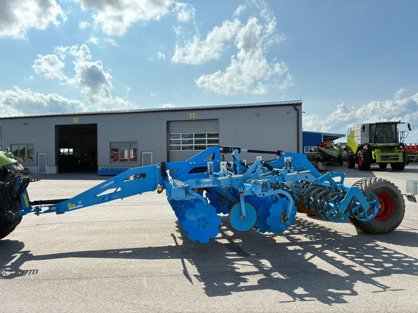 Kurzscheibenegge des Typs Lemken Rubin 10 500 KUA, Vorführmaschine in Grund (Bild 2)