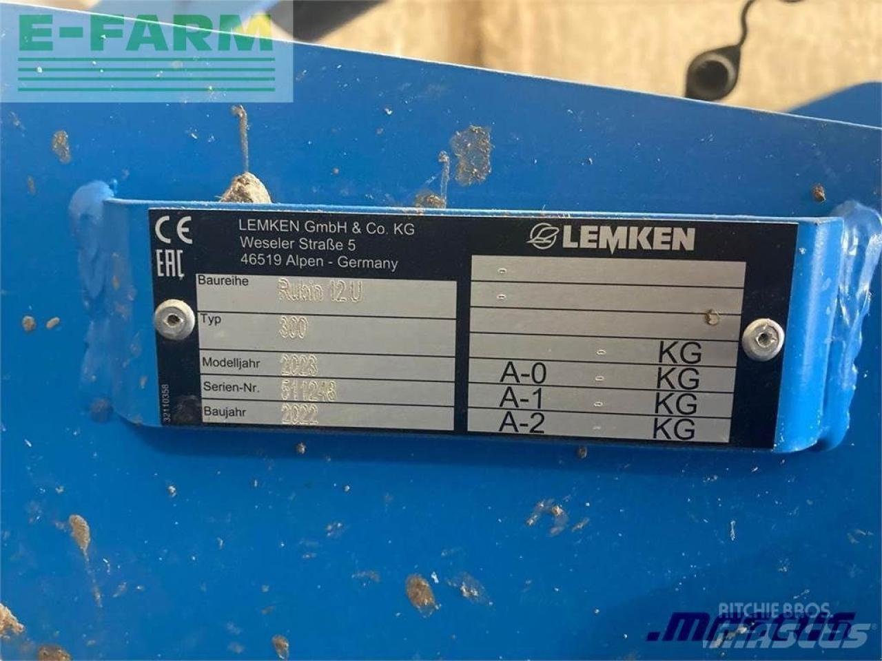 Kurzscheibenegge del tipo Lemken rubin 12, Gebrauchtmaschine In gg VEGHEL (Immagine 9)