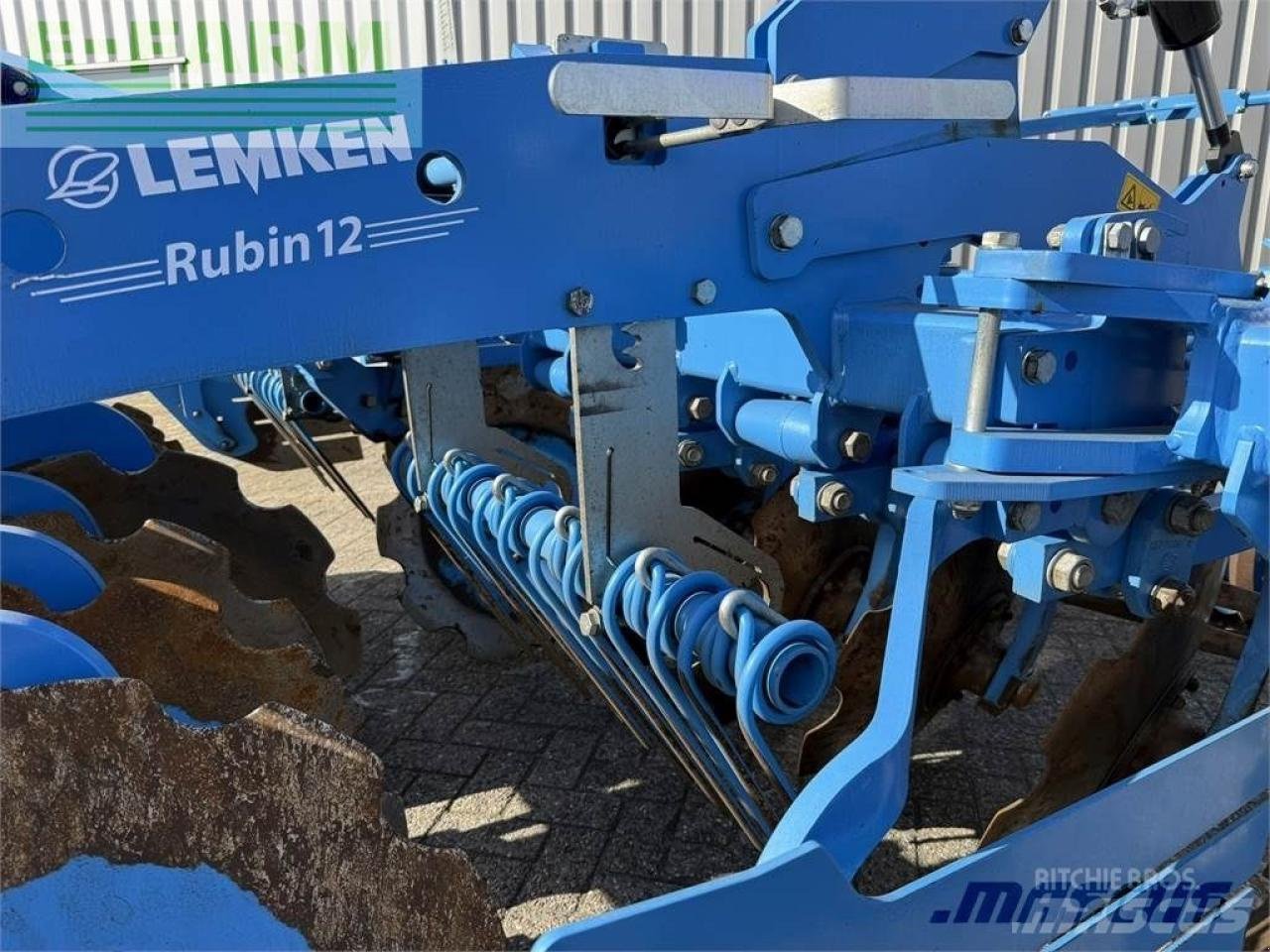 Kurzscheibenegge del tipo Lemken rubin 12, Gebrauchtmaschine In gg VEGHEL (Immagine 12)