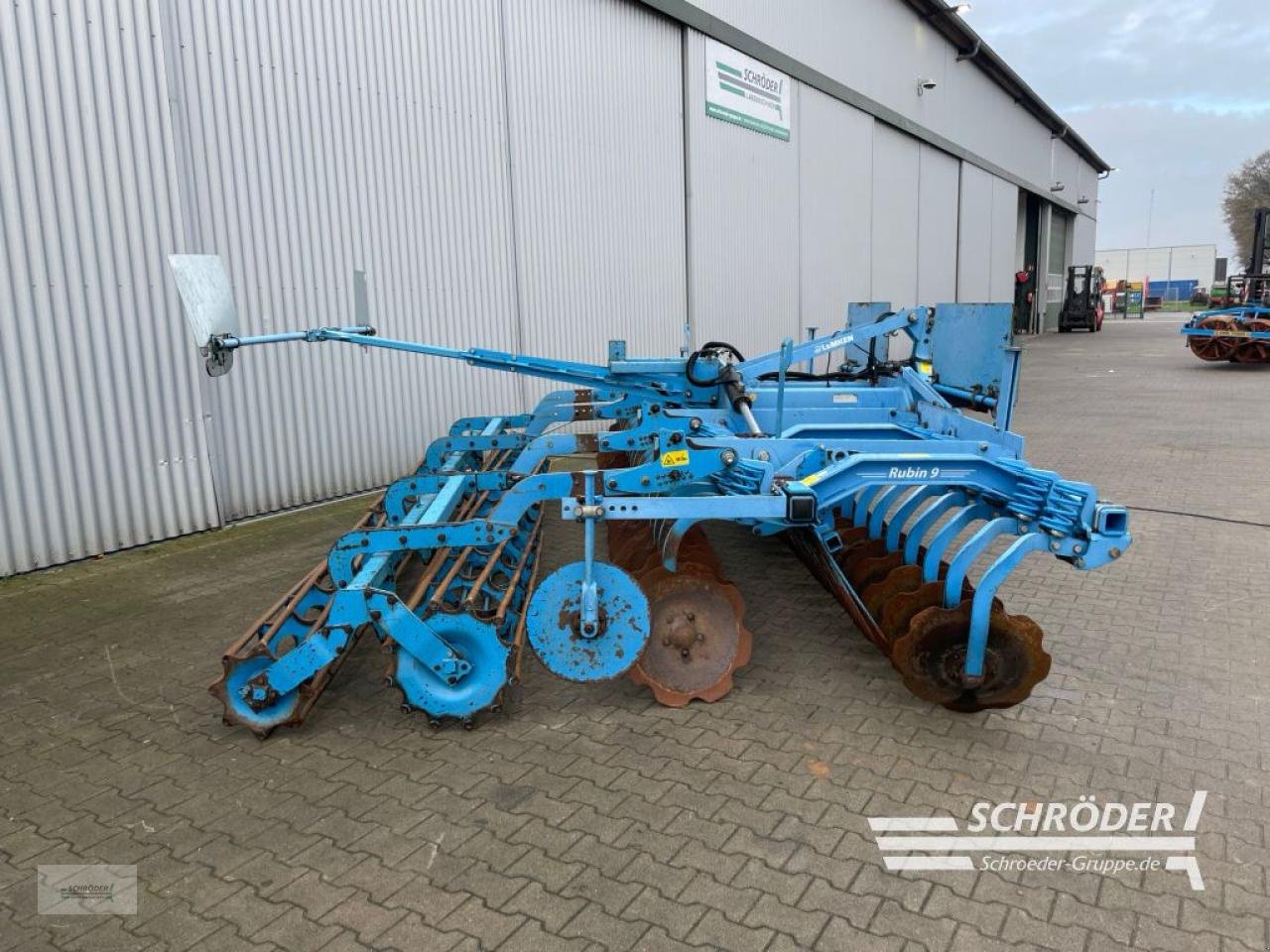 Kurzscheibenegge des Typs Lemken RUBIN 9/500 KU, Gebrauchtmaschine in Wildeshausen (Bild 4)