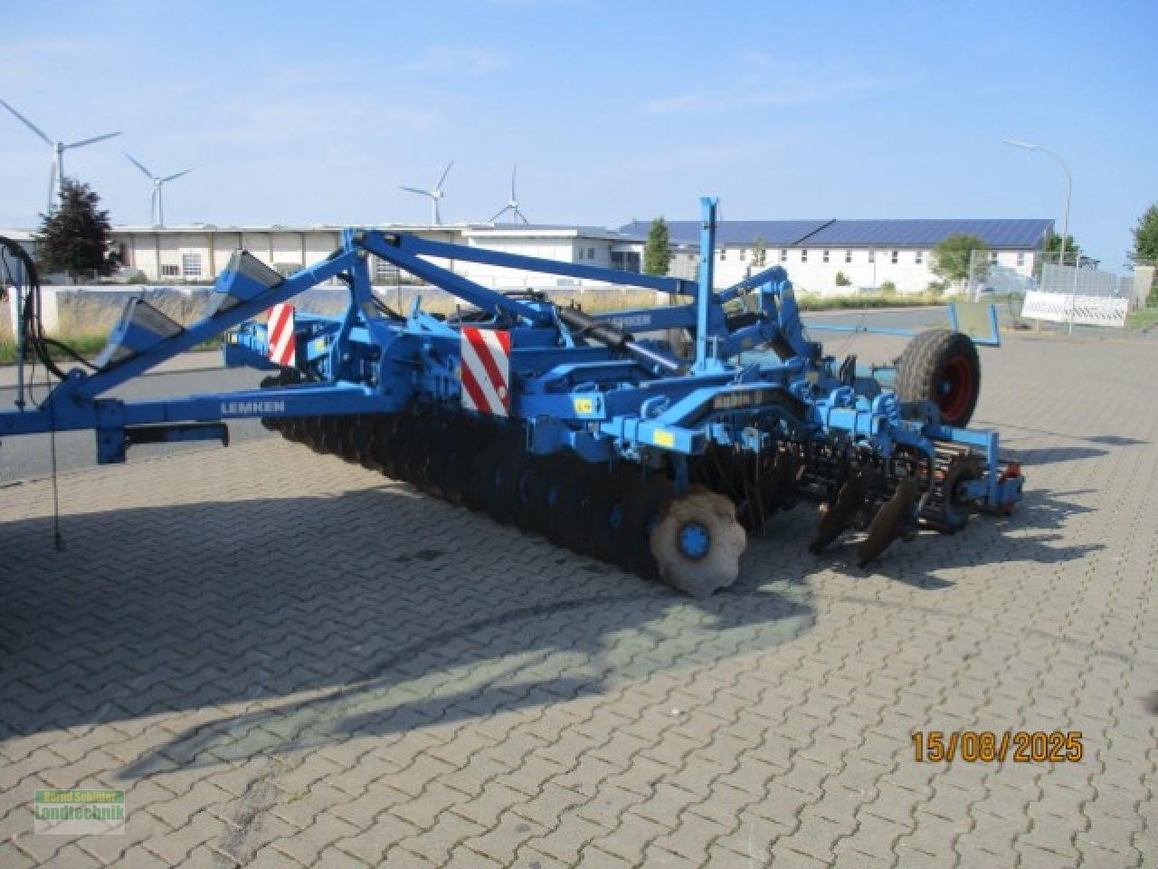 Kurzscheibenegge des Typs Lemken Rubin 9 500 KUEA, Gebrauchtmaschine in Büren (Bild 1)