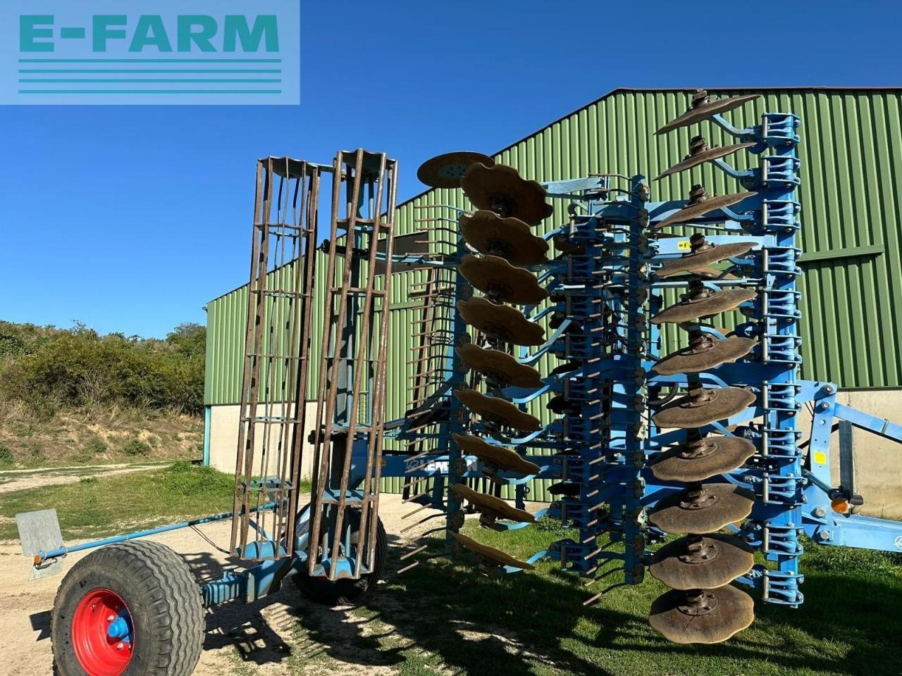 Kurzscheibenegge Türe ait Lemken rubin 9/500 u, Gebrauchtmaschine içinde Korneuburg (resim 2)