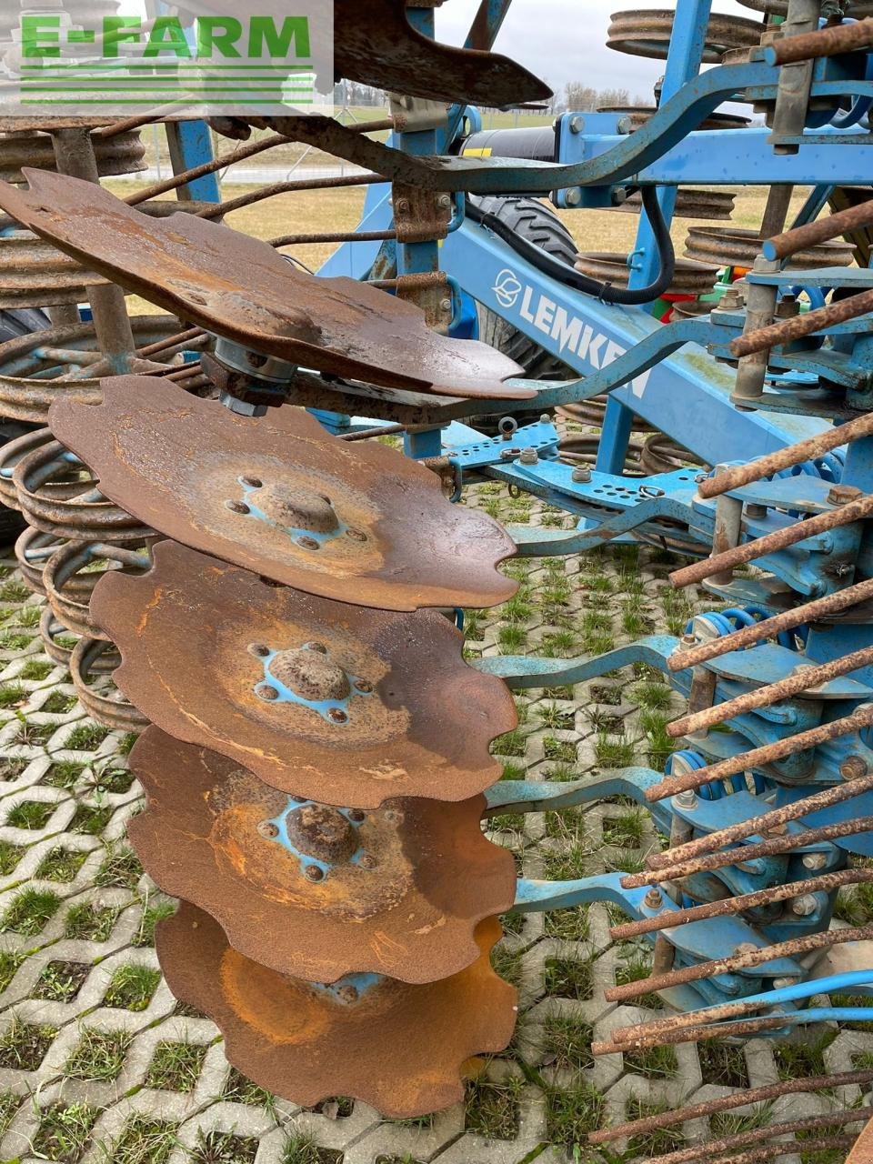 Kurzscheibenegge del tipo Lemken Rubin 9/600, Gebrauchtmaschine In Hamburg (Immagine 13)