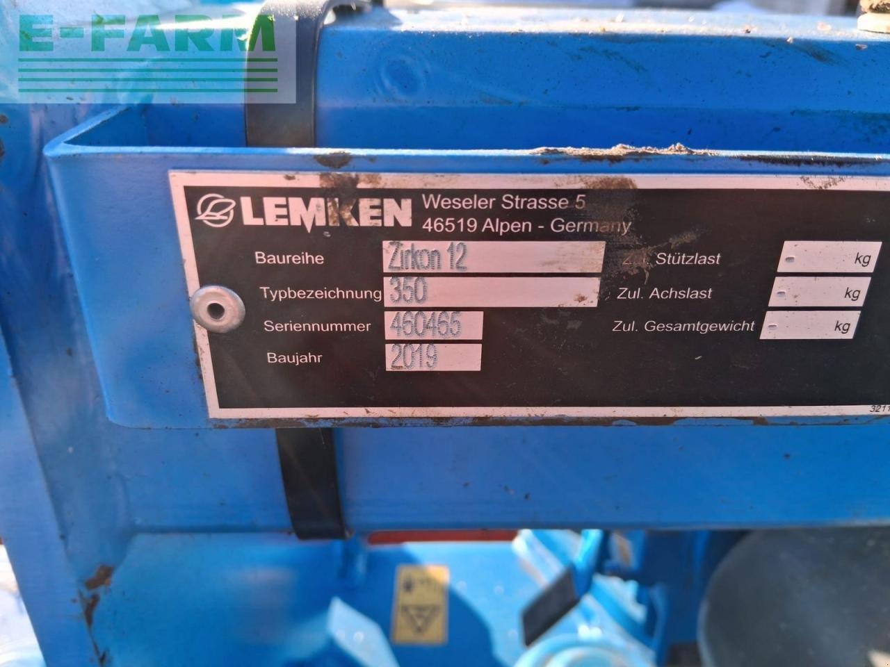 Kurzscheibenegge типа Lemken zirkon 12/350, Gebrauchtmaschine в ILZ (Фотография 4)