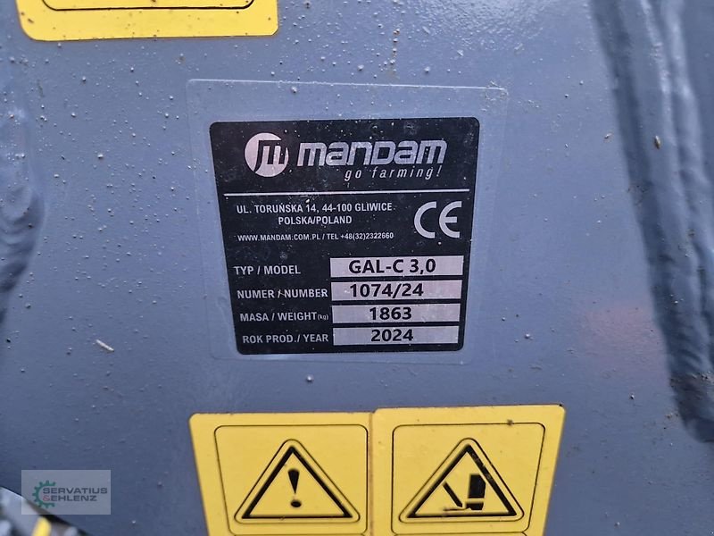 Kurzscheibenegge del tipo Mandam GAL-C 3,0, Gebrauchtmaschine en Rittersdorf (Imagen 15)