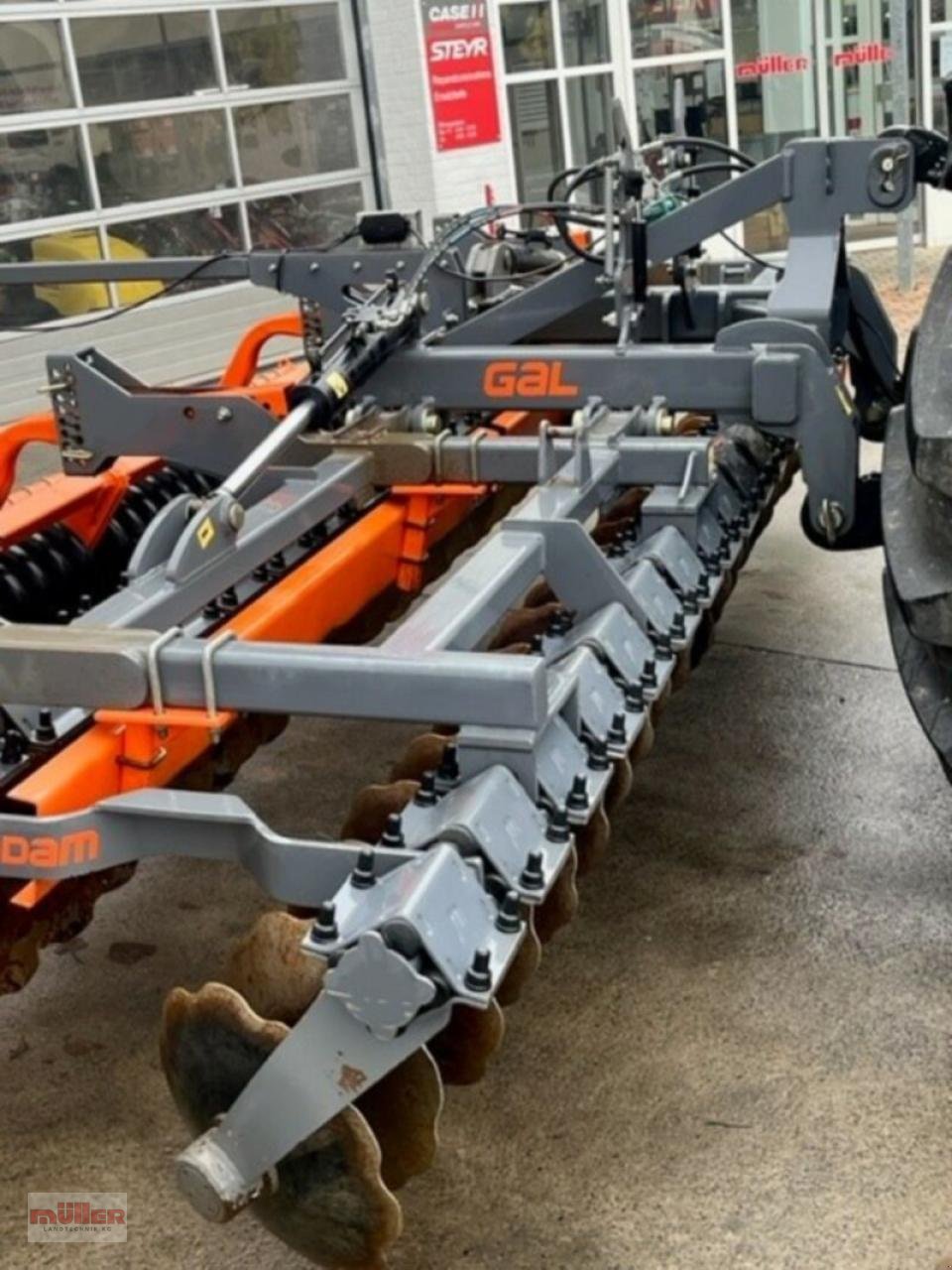 Kurzscheibenegge del tipo Mandam GAL - C 5,0 mtr., Gebrauchtmaschine In Holzhausen (Immagine 13)