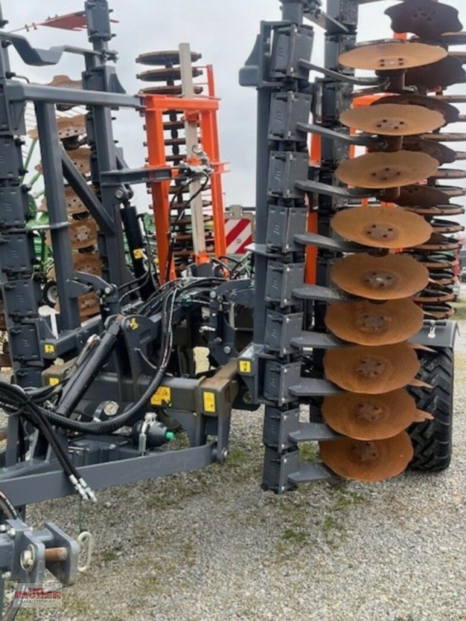 Kurzscheibenegge des Typs Mandam GAL-K 5.0 H, Gebrauchtmaschine in Holzhausen (Bild 3)