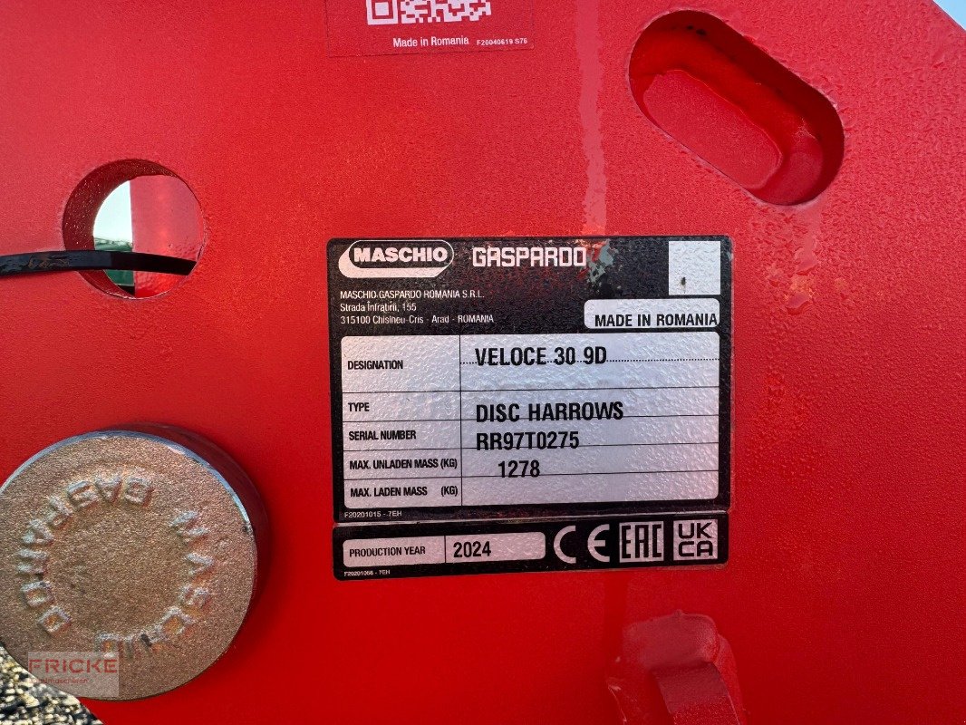 Kurzscheibenegge van het type Maschio Veloce 300, Neumaschine in Bockel - Gyhum (Foto 4)