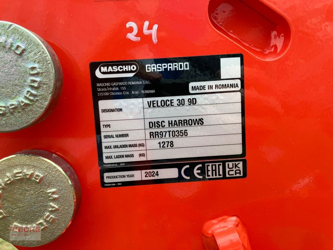 Kurzscheibenegge typu Maschio Veloce 300, Neumaschine v Bockel - Gyhum (Obrázek 8)