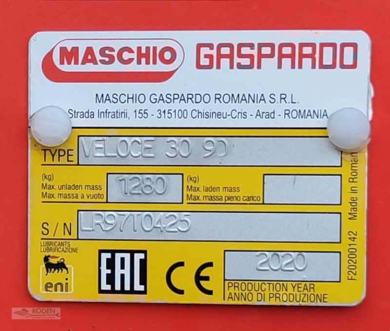 Kurzscheibenegge tip Maschio Veloce 300, Gebrauchtmaschine in Lensahn (Poză 5)