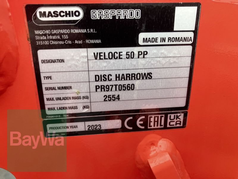 Kurzscheibenegge del tipo Maschio VELOCE 500, Gebrauchtmaschine In Bamberg (Immagine 10)