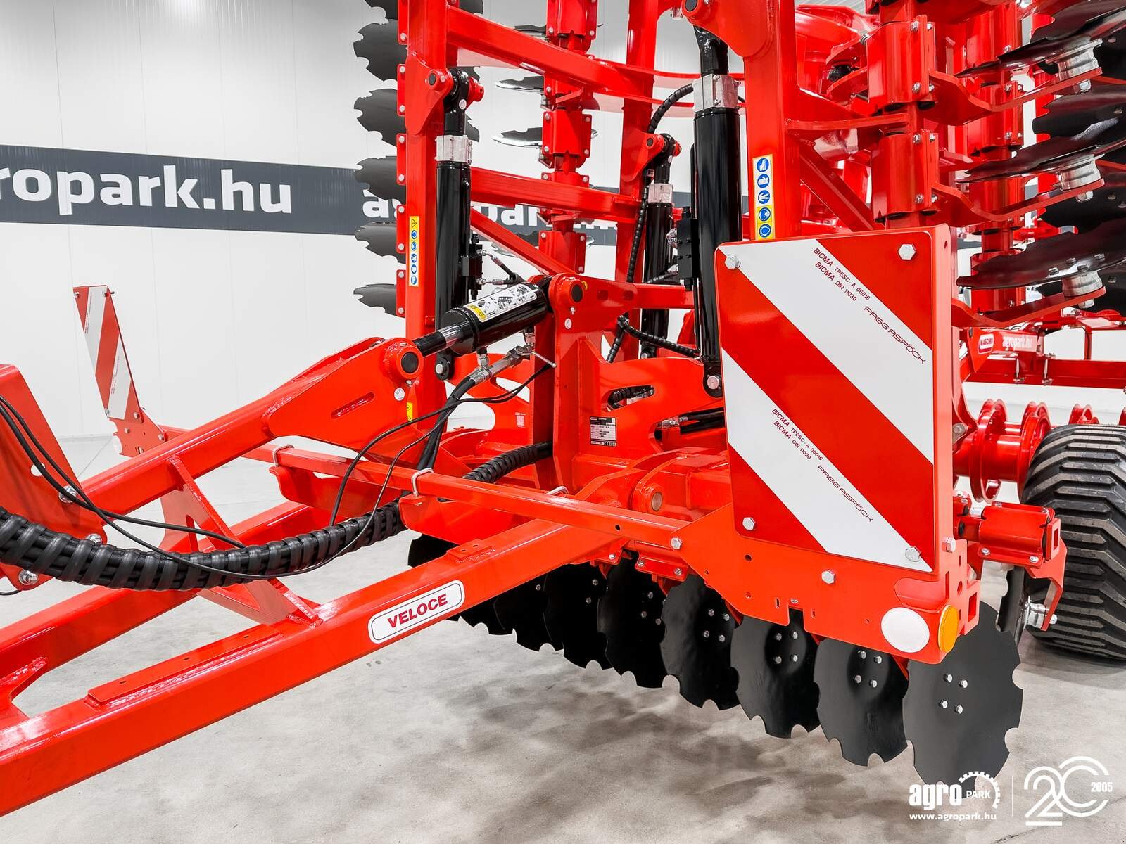 Kurzscheibenegge des Typs Maschio Veloce T 600 6m disc, light disc harrow, Gebrauchtmaschine in Csengele (Bild 13)