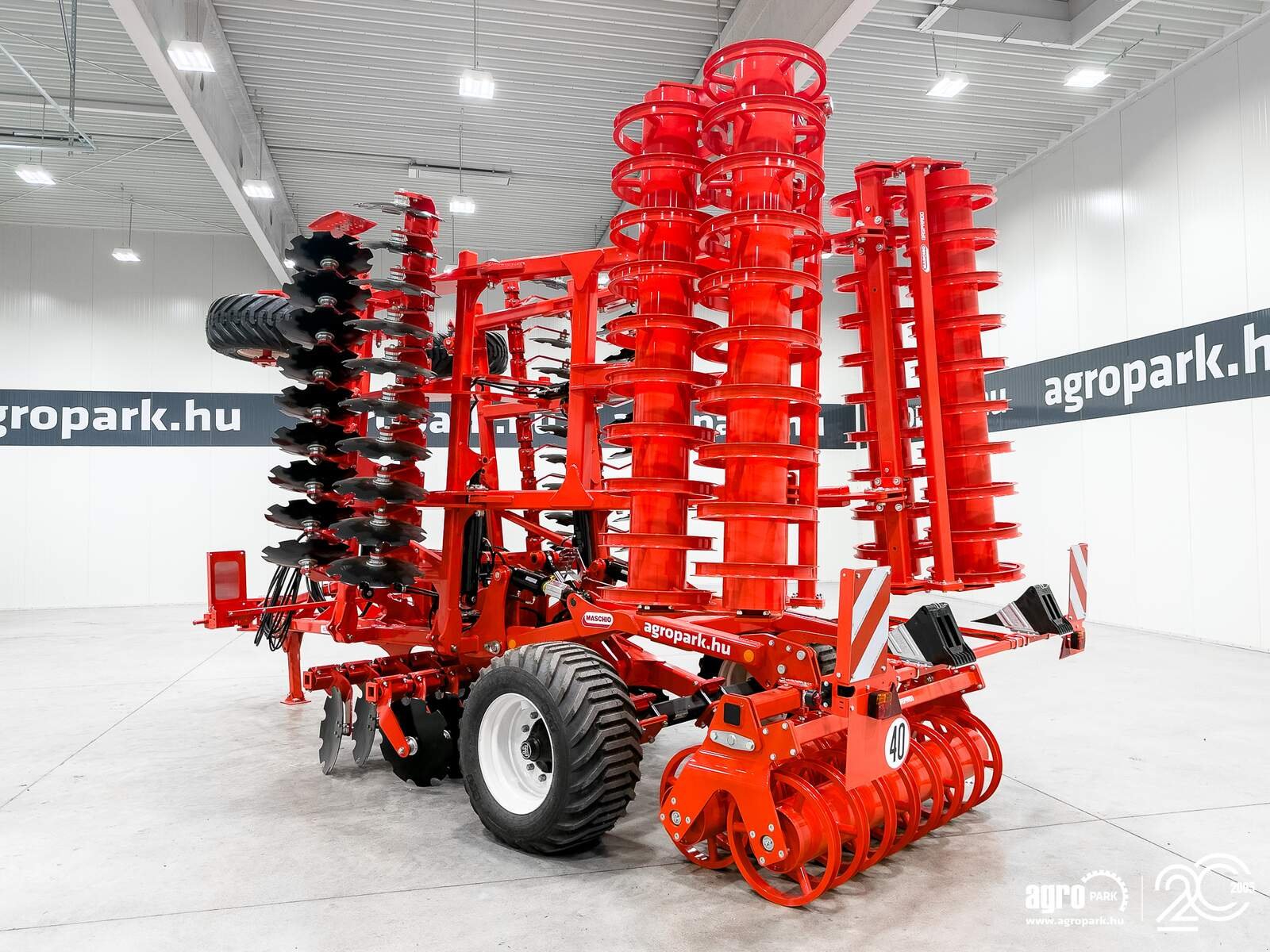 Kurzscheibenegge des Typs Maschio Veloce T 700 7m disc, light disc harrow, Gebrauchtmaschine in Csengele (Bild 4)