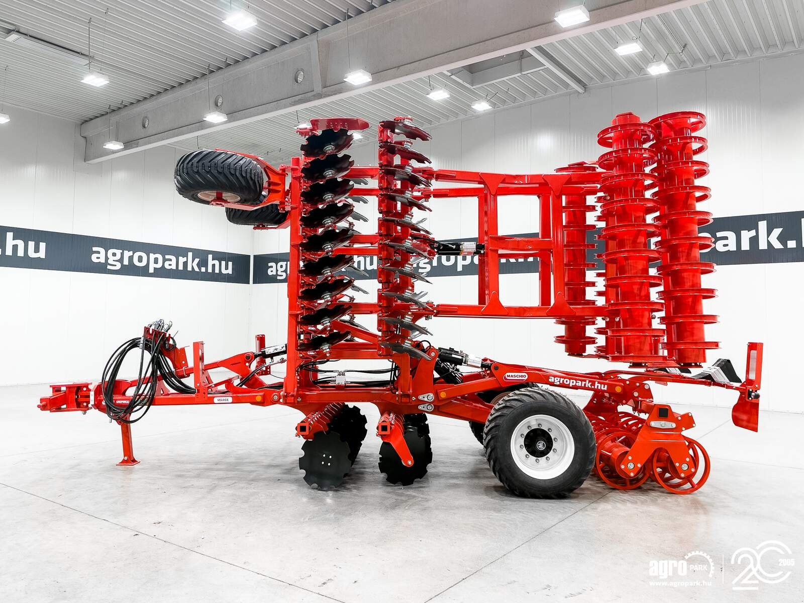 Kurzscheibenegge des Typs Maschio Veloce T 700 7m disc, light disc harrow, Gebrauchtmaschine in Csengele (Bild 5)