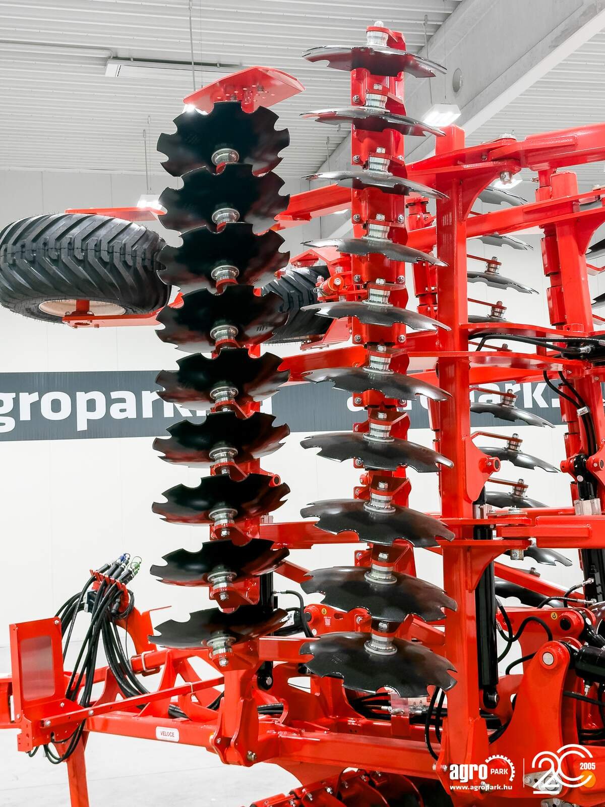 Kurzscheibenegge des Typs Maschio Veloce T 700 7m disc, light disc harrow, Gebrauchtmaschine in Csengele (Bild 22)