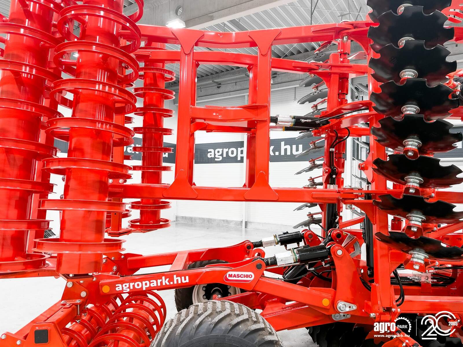 Kurzscheibenegge des Typs Maschio Veloce T 700 7m disc, light disc harrow, Gebrauchtmaschine in Csengele (Bild 27)