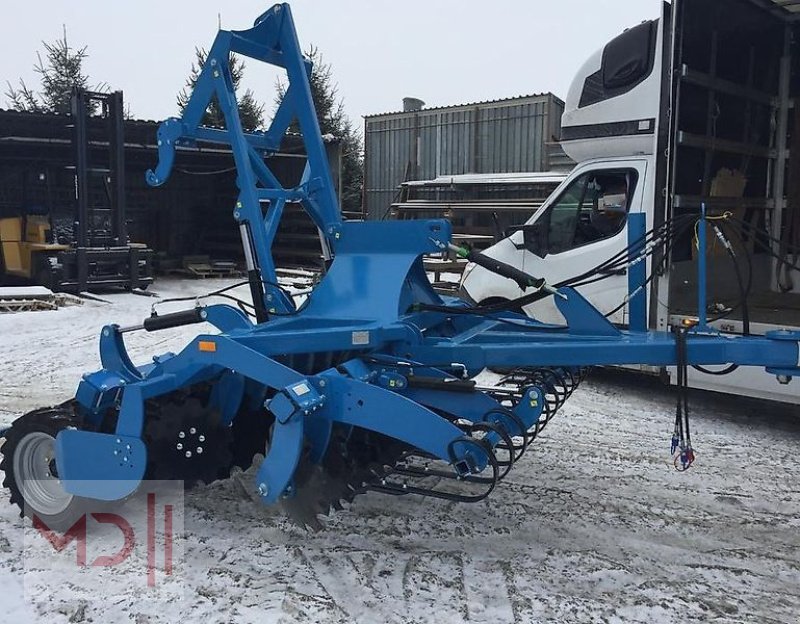 Kurzscheibenegge Türe ait MD Landmaschinen AS Scheibenegge mit Hitch und Reifenpackerwalze 2,5 m, 2,7 m, 3,0 m, 4,0 m, Neumaschine içinde Zeven (resim 8)