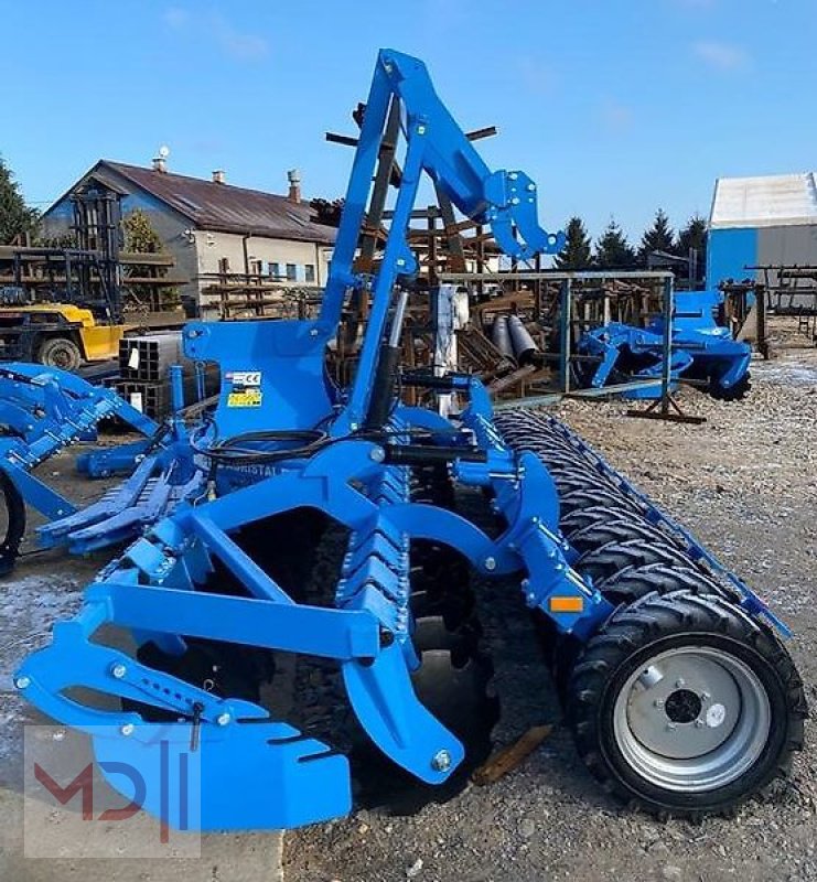 Kurzscheibenegge Türe ait MD Landmaschinen AS Scheibenegge mit Hitch und Reifenpackerwalze 2,5 m, 2,7 m, 3,0 m, 4,0 m, Neumaschine içinde Zeven (resim 3)