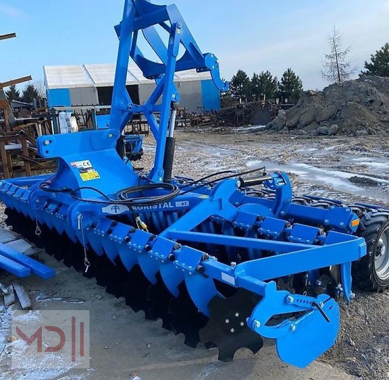 Kurzscheibenegge Türe ait MD Landmaschinen AS Scheibenegge mit Hitch und Reifenpackerwalze 2,5 m, 2,7 m, 3,0 m, 4,0 m, Neumaschine içinde Zeven (resim 4)