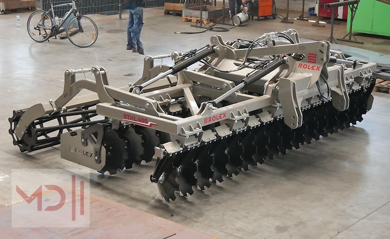 Kurzscheibenegge des Typs MD Landmaschinen Rol-Ex Scheibenegge Hydraulisch klappbar BTHL  4,0m - 6,0m, Neumaschine in Zeven (Bild 8)