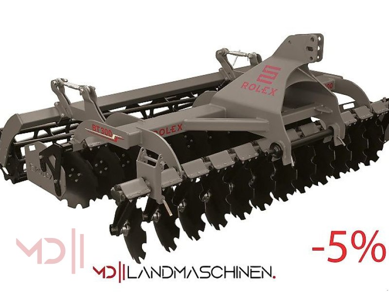 Kurzscheibenegge typu MD Landmaschinen RX Scheibenegge BT  2,5 m 2,7m 3,0m 3,5m ,4,0m, Neumaschine w Zeven (Zdjęcie 1)