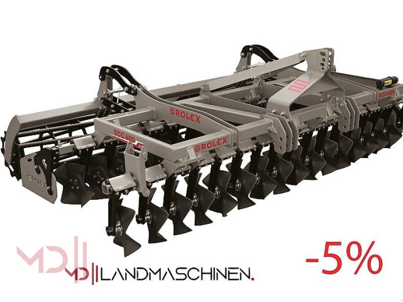 Kurzscheibenegge des Typs MD Landmaschinen RX Scheibenegge Cross Cut BCCH Hydraulisch klappbar 4,0m, 4,5m, 5,0m, 6,0m, Neumaschine in Zeven (Bild 1)
