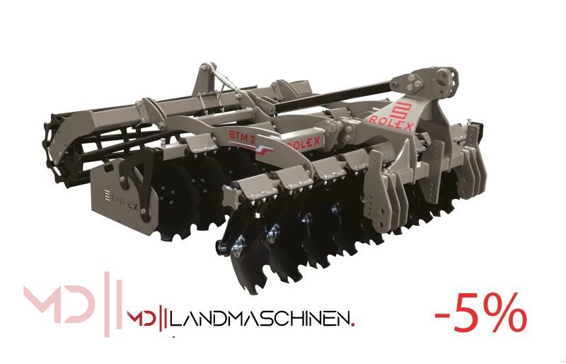 Kurzscheibenegge tip MD Landmaschinen RX Scheibenegge für den Wein- und Obstbau BTW 1m,1,25m, 1,5m, 1,75m ,2m, Neumaschine in Zeven (Poză 1)