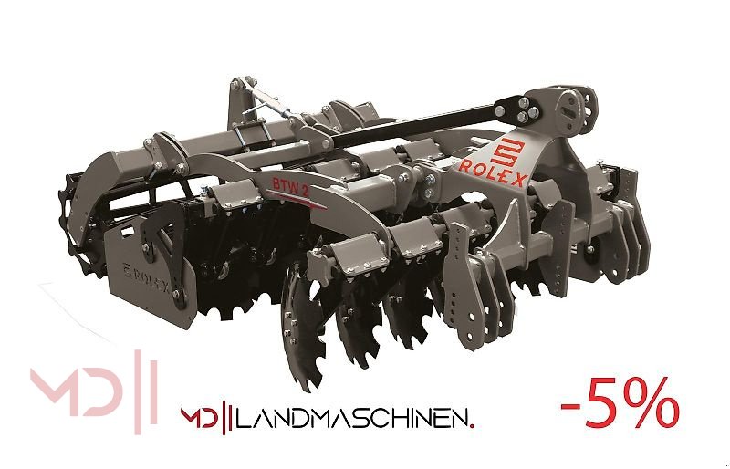 Kurzscheibenegge tipa MD Landmaschinen RX Scheibenegge für den Wein- und Obstbau BTW 1m,1,25m, 1,5m, 1,75m ,2m, Neumaschine u Zeven (Slika 1)