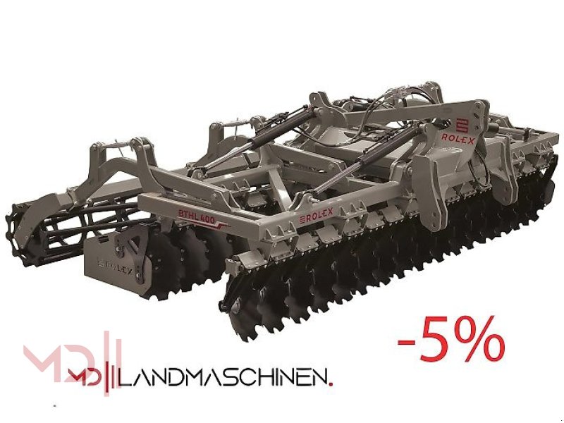 Kurzscheibenegge du type MD Landmaschinen RX Scheibenegge Hydraulisch klappbar BTHL  4,0m 4,5m 5,0m 6,0m, Neumaschine en Zeven (Photo 1)