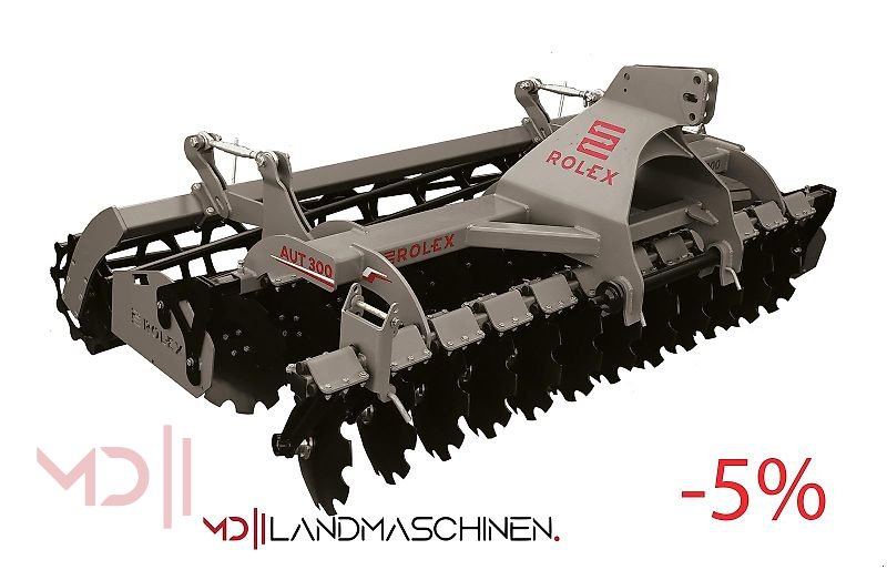 Kurzscheibenegge typu MD Landmaschinen Scheibenegge AUT 3,0m -3,5m -4,0m, Neumaschine w Zeven (Zdjęcie 1)