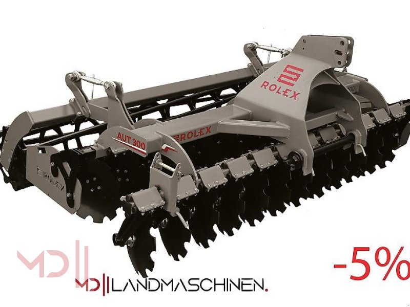 Kurzscheibenegge des Typs MD Landmaschinen Scheibenegge AUT 3,0m -3,5m -4,0m, Neumaschine in Zeven (Bild 1)