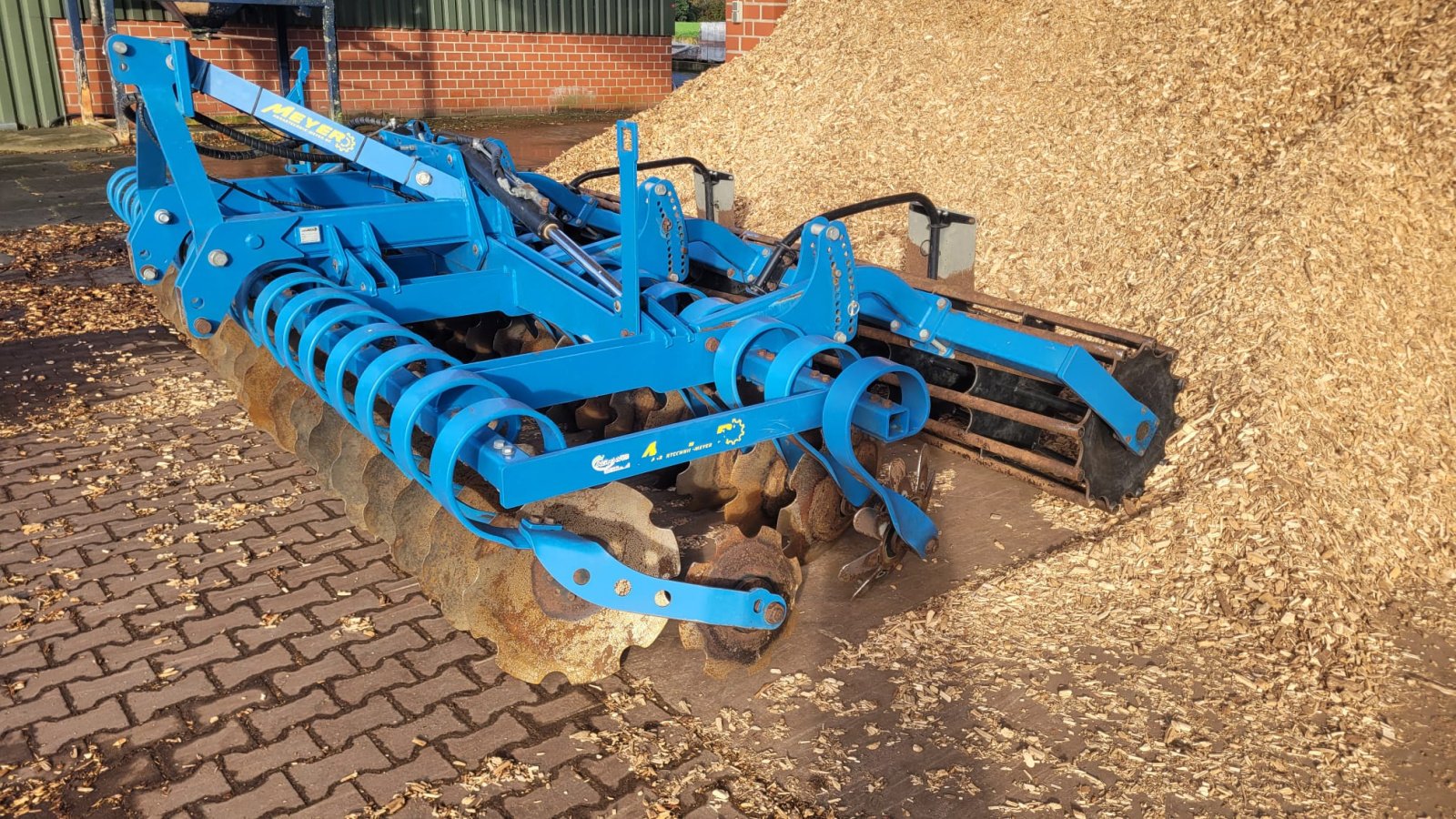 Kurzscheibenegge des Typs Meyer Agrartechnik KSE 475, Gebrauchtmaschine in Bad Bentheim (Bild 1)