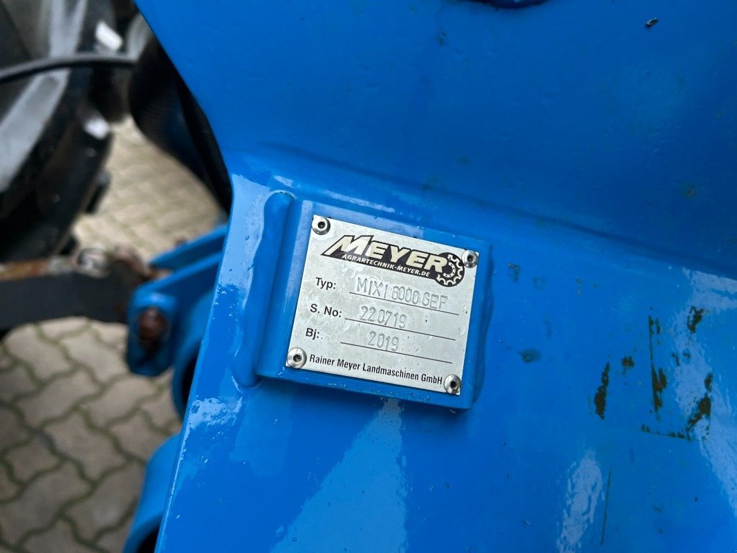 Kurzscheibenegge des Typs Meyer Agrartechnik Mixi 6000 GEF, Gebrauchtmaschine in Sittensen (Bild 14)