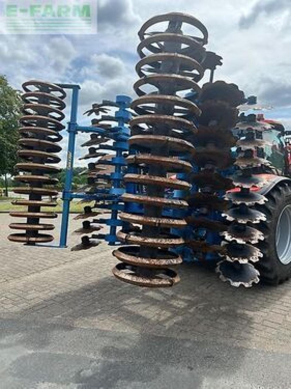 Kurzscheibenegge Türe ait Niemeyer kse 475, Gebrauchtmaschine içinde SUDERBURG/HOLXEN (resim 9)