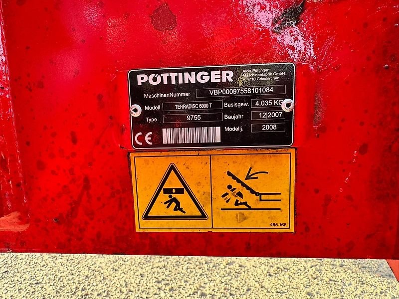 Kurzscheibenegge του τύπου Pöttinger Scheibenegge Terradisc 6000T, Gebrauchtmaschine σε Rauschendorf (Φωτογραφία 20)