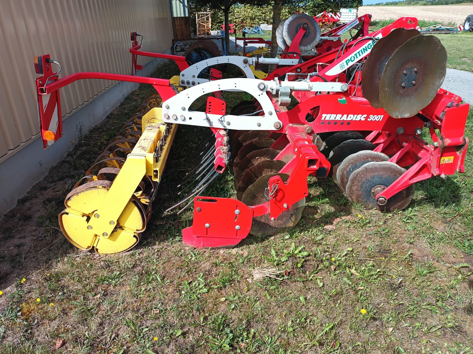 Kurzscheibenegge des Typs Pöttinger Terradisc 3001, Gebrauchtmaschine in Münnerstadt (Bild 3)