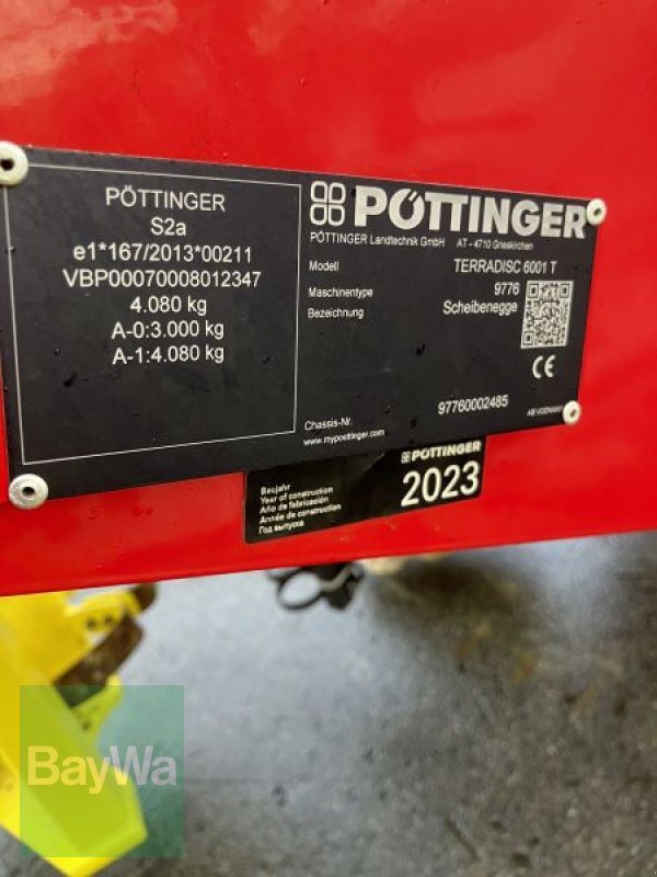 Kurzscheibenegge typu Pöttinger TERRADISC 6001 T TCR, Vorführmaschine w Bamberg (Zdjęcie 22)