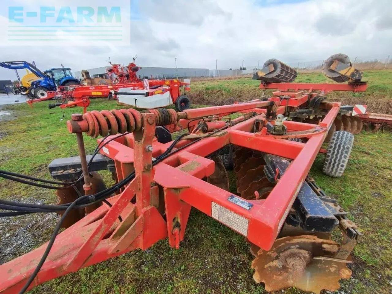 Kurzscheibenegge от тип Quivogne apxe, Gebrauchtmaschine в CHAUVONCOURT (Снимка 2)