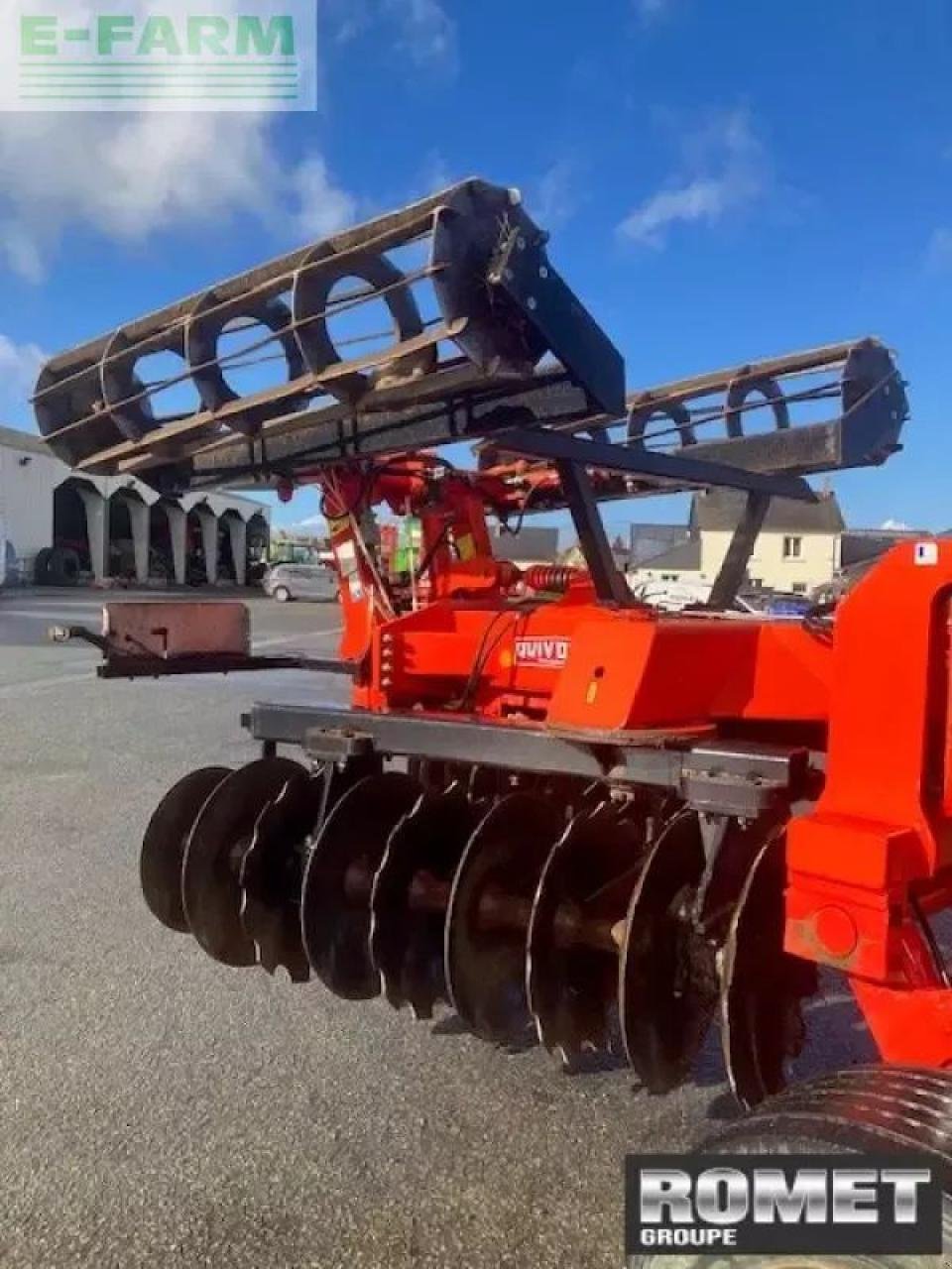 Kurzscheibenegge του τύπου Quivogne solx32-66-23, Gebrauchtmaschine σε GENNES-SUR-GLAIZE (Φωτογραφία 6)