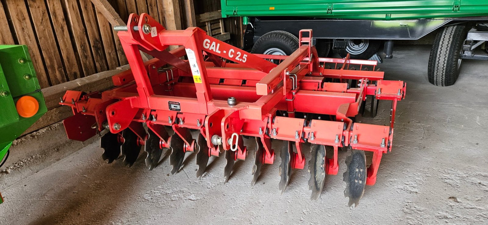 Kurzscheibenegge Türe ait Rotoland GAL-C 2.5, Gebrauchtmaschine içinde Ursberg (resim 1)